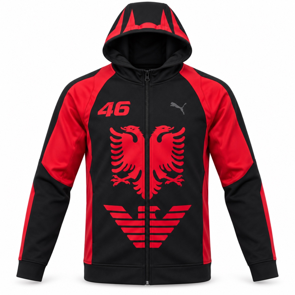 Felpa con cappuccio e zip del completo Tracksuit Nabi N°46